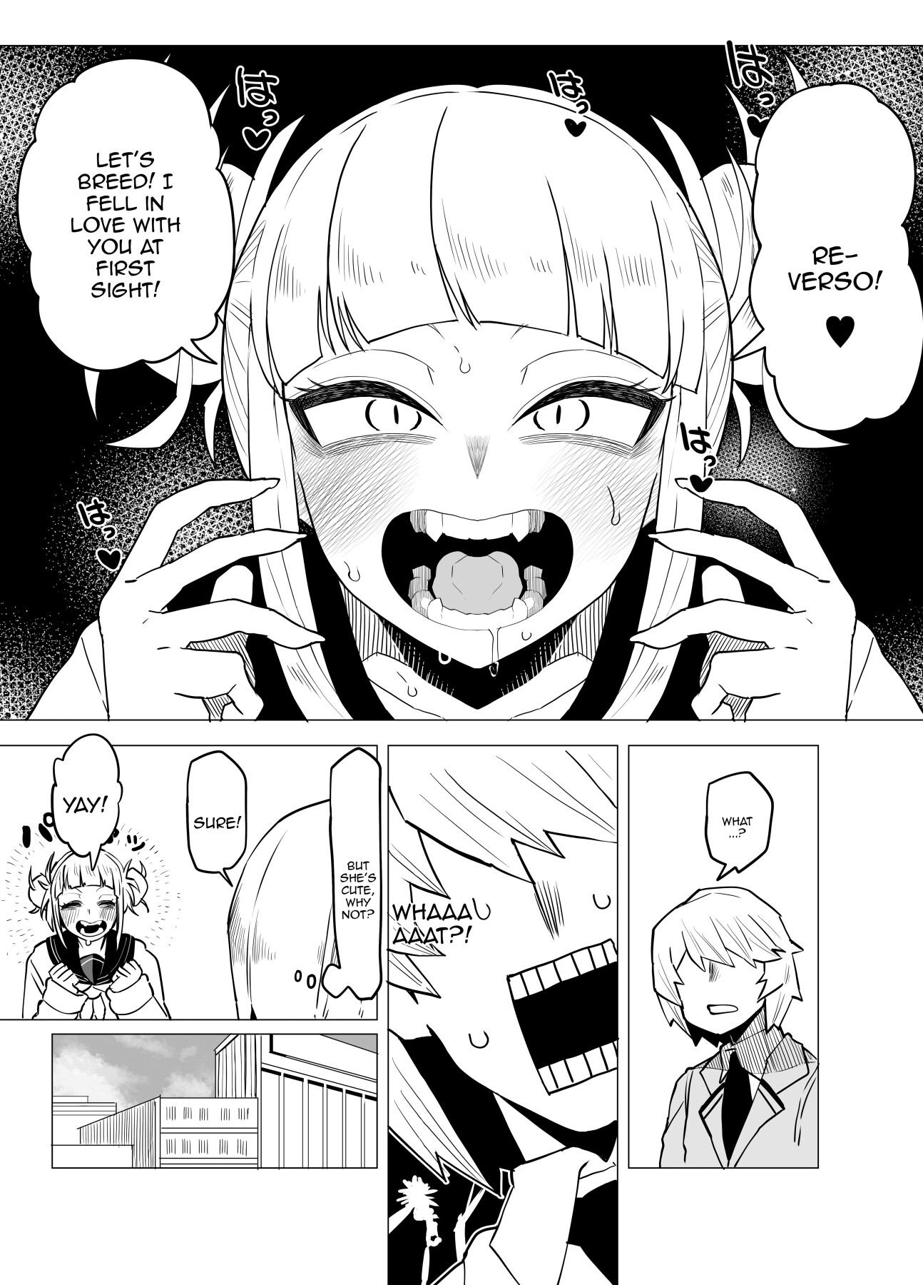 Hentai Manga Comic-Inverted Morality Hero Academia - Toga Himiko's Case-Read-4